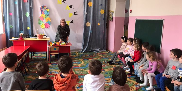 Выездное мероприятие в детском саду ГБДОУ «Детский сад №12» «Одуванчик» г. Грозный.