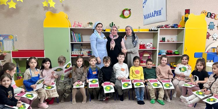 Выездное мероприятие в детском саду МБДОУ «Детский сад №25 Мандарин» г. Грозный