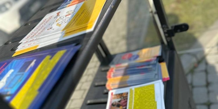 Пополнение уличных библиотек г. Грозного